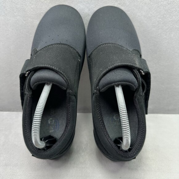 OrthoFeet 825 Wichita Womens Size 8 (4E) Shoes Black Orthopedic Monk Strap WIDE - Picture 6 of 8
